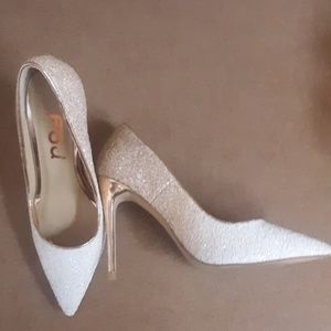 Ombre glittered F5J heels !